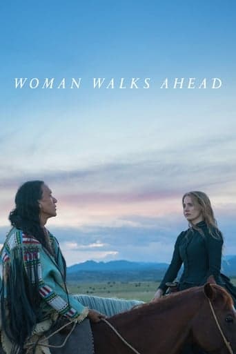 Movie poster for Woman Walks Ahead