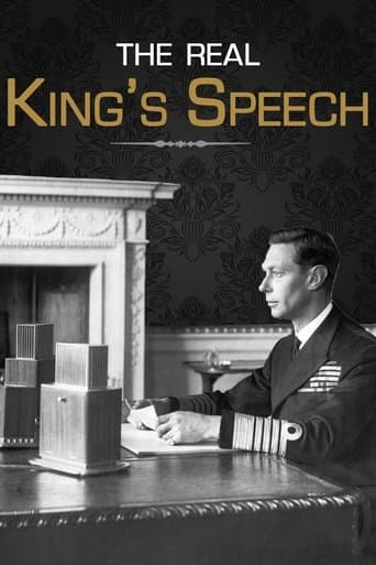Movie poster for The Real King's Speech