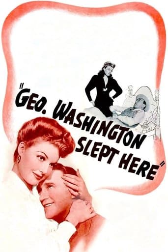 Movie poster for George Washington Slept Here