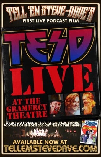 Movie poster for Tell 'Em Steve-Dave: Live at the Gramercy Theatre