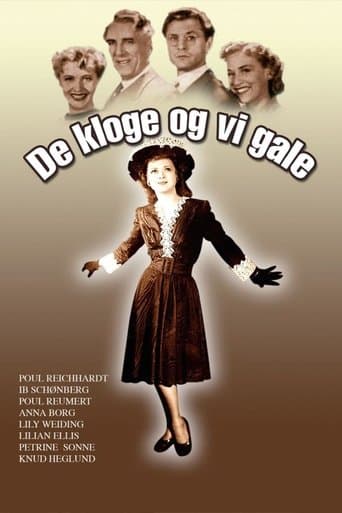 Movie poster for De kloge og vi gale