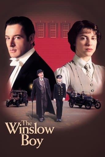 Movie poster for The Winslow Boy