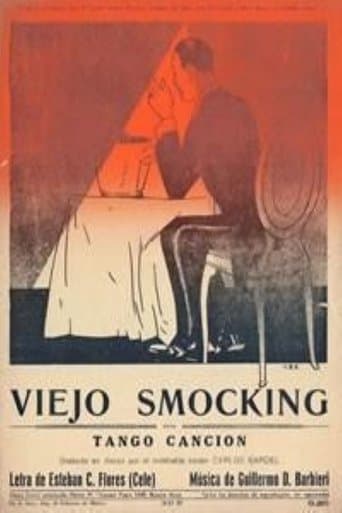 Movie poster for Viejo smoking