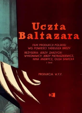 Movie poster for Uczta Baltazara