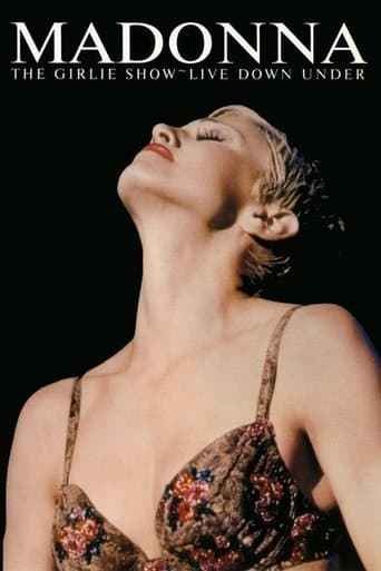 Movie poster for Madonna: The Girlie Show - Live Down Under