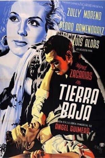 Movie poster for Tierra baja