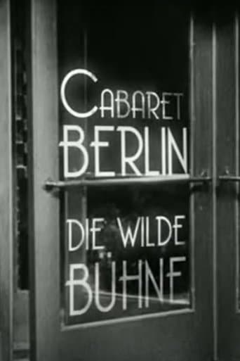 Movie poster for Cabaret-Berlin, the Wild Scene