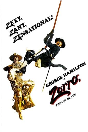 Movie poster for Zorro, The Gay Blade