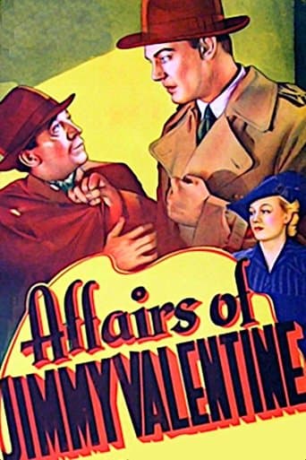 Movie poster for The Affairs of Jimmy Valentine