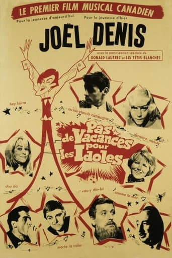 Movie poster for No Vacation for Idols