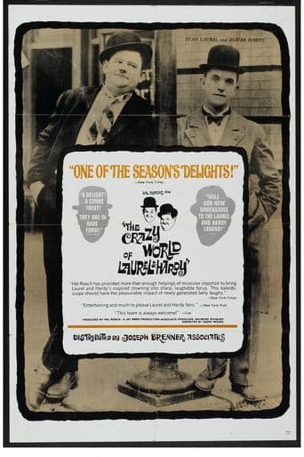 Movie poster for The Crazy World of Laurel and Hardy