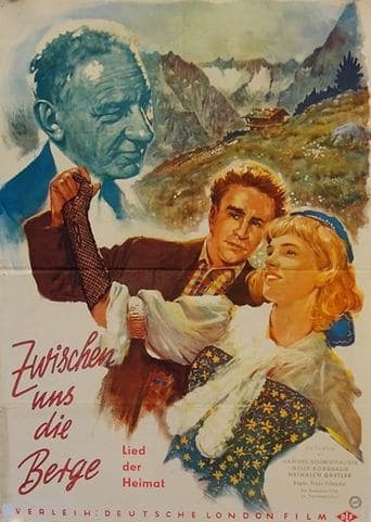 Movie poster for The Mountains Between Us