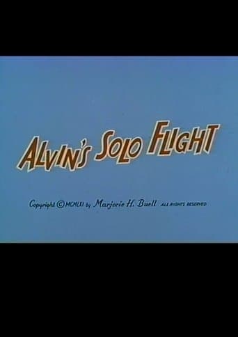 Movie poster for Alvin's Solo Flight