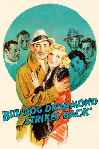 Movie poster for Bulldog Drummond Strikes Back
