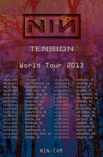 Movie poster for Nine Inch Nails: Tension 2013