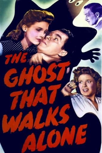 Movie poster for The Ghost That Walks Alone