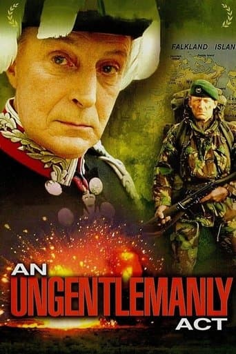 Movie poster for An Ungentlemanly Act