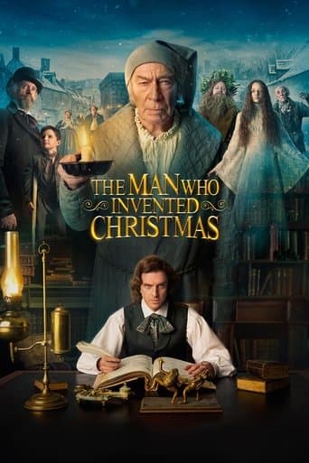 Movie poster for The Man Who Invented Christmas