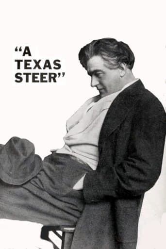 Movie poster for A Texas Steer