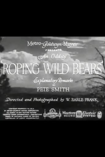 Movie poster for Roping Wild Bears