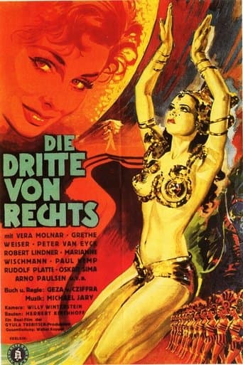 Movie poster for Die Dritte von rechts