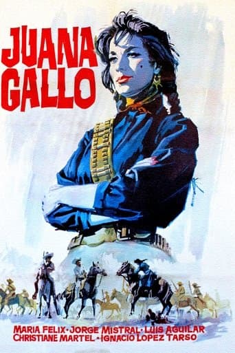 Movie poster for Juana Gallo