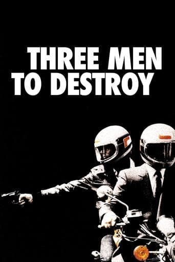 Movie poster for Three Men to Destroy