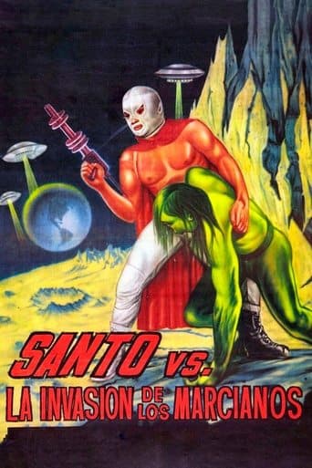 Movie poster for Santo vs. the Martian Invasion