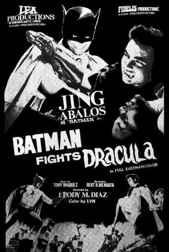 Movie poster for Batman Fights Dracula