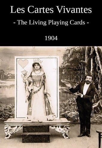 Movie poster for The Living Playing Cards