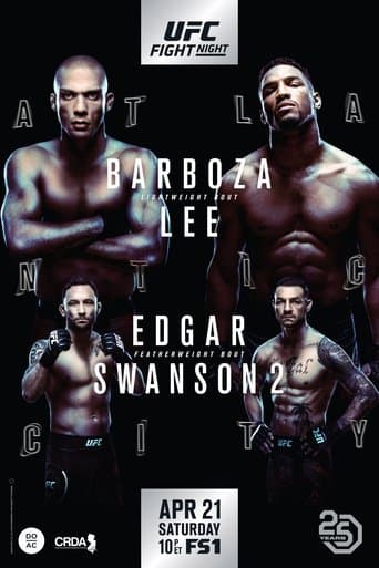 Movie poster for UFC Fight Night 128: Barboza vs. Lee