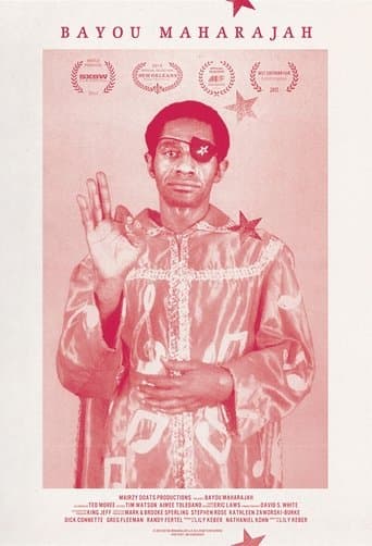 Movie poster for Bayou Maharajah: The Tragic Genius of James Booker