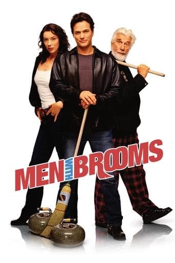 Movie poster for Men with Brooms