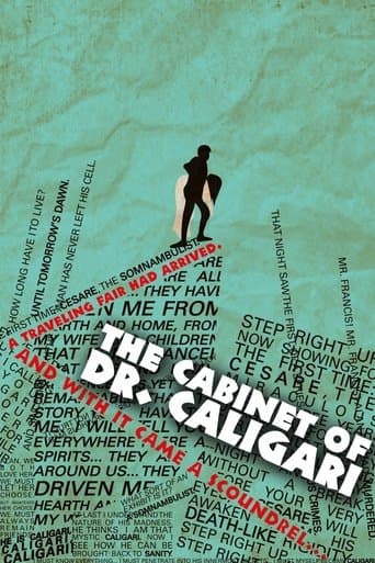 Movie poster for The Cabinet of Dr. Caligari