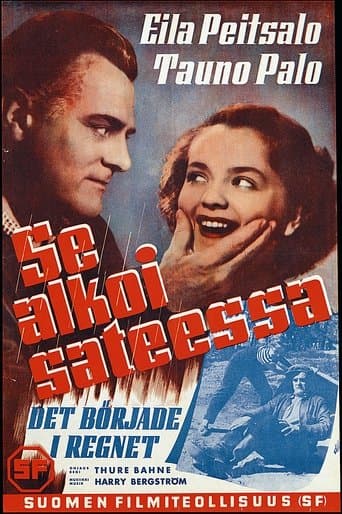 Movie poster for Se alkoi sateessa