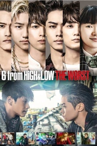 Movie poster for 6 from HiGH&LOW THE WORST