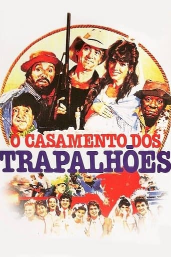 Movie poster for O Casamento dos Trapalhões