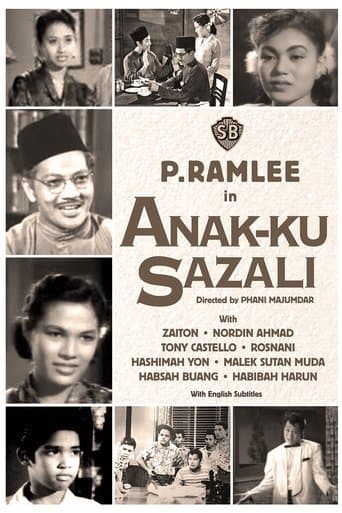 Movie poster for My Son Sazali