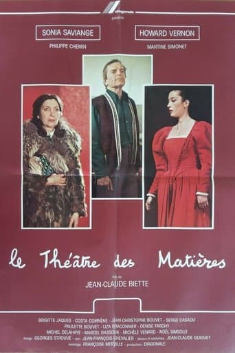 Movie poster for The Theatre of the Matters