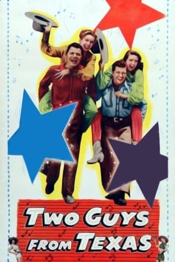 Movie poster for Two Guys from Texas