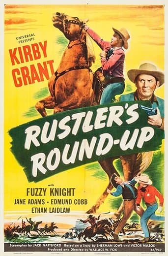 Movie poster for Rustler's Round-up