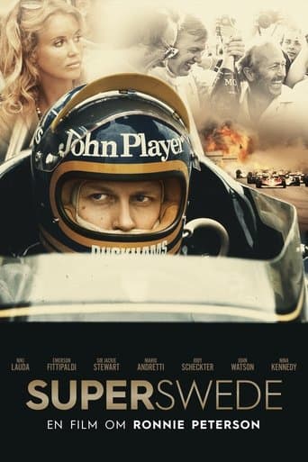 Movie poster for Superswede: A film about Ronnie Peterson