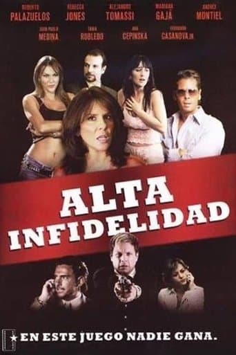 Movie poster for Alta infidelidad