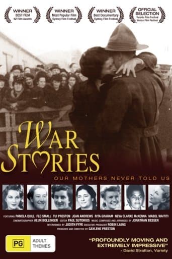 Movie poster for War Stories Our Mothers Never Told Us