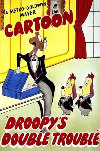 Movie poster for Droopy's Double Trouble
