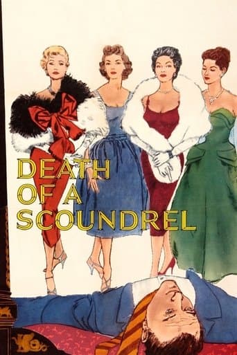 Movie poster for Death of a Scoundrel