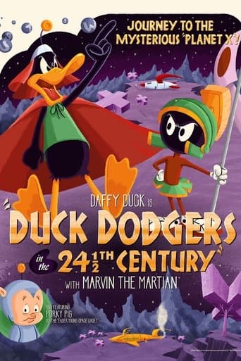 Movie poster for Duck Dodgers in the 24½th Century