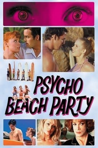 Movie poster for Psycho Beach Party