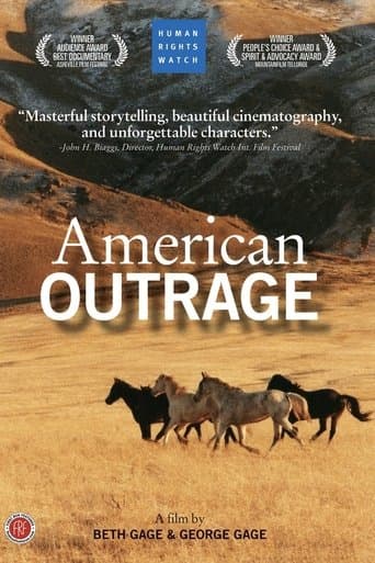 Movie poster for American Outrage