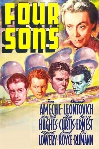 Movie poster for Four Sons